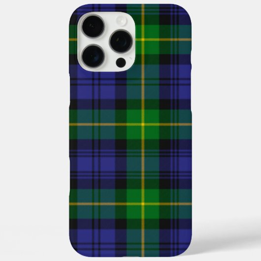 クランゴードンタータンチェックiPhoneケース Case-Mate iPhoneケース (裏面)