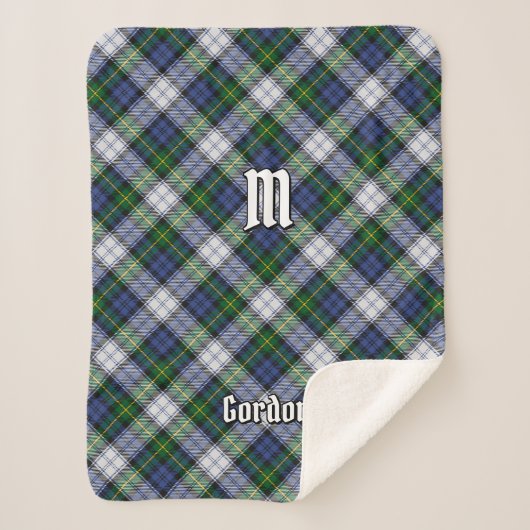 クランゴードンドレスタータンチェックシェルパブランケット シェルパブランケット (正面)