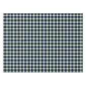 クランゴードンブルー、グリーン、ホワイトドレスタータンチェック テーブルクロス (正面(横))