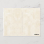 クランゴードンヴィンテージイラストレーションタータンチェックフレーム ポストカード (裏面)