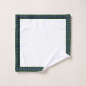 クランサザーランドタータンチェック バスタオルセット (ウォッシュタオル)