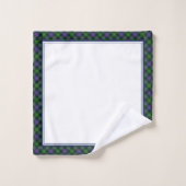 クランサザーランドタータンチェック バスタオルセット (ウォッシュタオル)