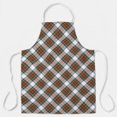 クランシェフスチュワートドレ王室のスタータンチェックの格子柄 エプロン (正面)