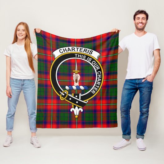 クランシャルテリスタータンチェックプレイド フリースブランケット (インサイチュ)