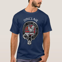 クランシンクレアクレスト&タータンチェック Tシャツ