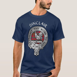 クランシンクレアクレスト&タータンチェック Tシャツ