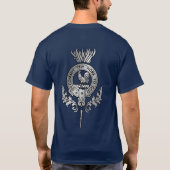 クランシンドクレアクレストシスル Tシャツ (裏面)