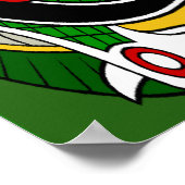 クランシーケルト竜ポスタープリント ポスター (角)