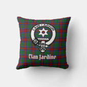 クランジャーディンクレストバッジアンドタータンチェック クッション (裏面)