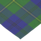 クランジョンストンスコットランドタータンチェックプレイド ミディアムテーブルランナー (コーナー)