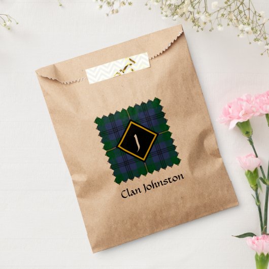 クランジョンストンタータンチェックの好意バッグ フェイバーバッグ (封をした状態)