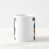 クランジョンストーンジョンストンタータンチェックスコットランド コーヒーマグカップ (中央)