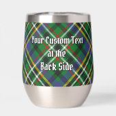 クランスコットクレストオーバーグリーンタータンチェック (背面)