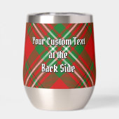 クランスコットクレストオーバーレッドタータンチェック (背面)