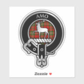 クランスコットクレスト&タータンチェックステッカー シール (シート)