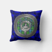 クランスターリングクレスト&タータンチェックノット クッション (裏面)