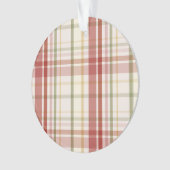 クランスチュワートタータンチェック オーナメント (正面)