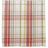 クランスチュワートタータンチェック シャワーカーテン (正面)