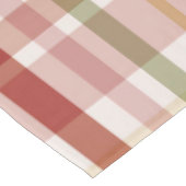 クランスチュワートタータンチェック テーブルクロス (アングル)