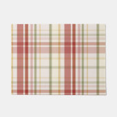 クランスチュワートタータンチェック ドアマット (正面)