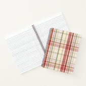 クランスチュワートタータンチェック ノートブック (内部)