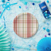 クランスチュワートタータンチェック ペーパープレート (パーティー)