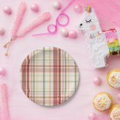 クランスチュワートタータンチェック ペーパープレート (パーティー)