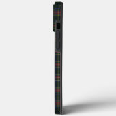 クランスチュワートブラックタータンチェック Case-Mate iPhoneケース (裏面 / 左)
