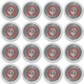 クランスチュワート |スチュアートクレスト&タータンチェックノット シール (正面)