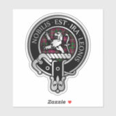 クランスチュワート | Stuart of Bute Crest & Stick シール (シート)