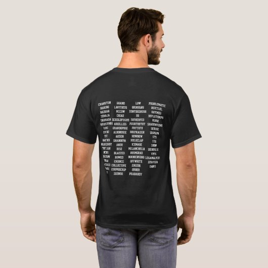 クランストン Tシャツ (裏面フル)