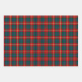 クランターンブルタータンチェックのバリエーション ラッピングペーパーシート (正面)