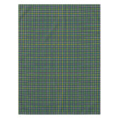 クランターンブル狩りタータンチェックネイビーアンドグリーンプライド テーブルクロス (正面)