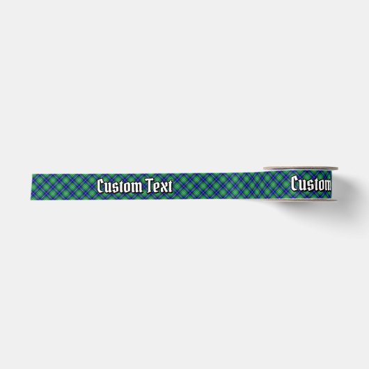 クランダグラスタータンチェック サテンリボン (正面)