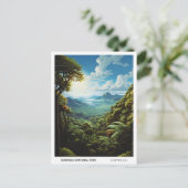 クランダナショナルパークオーストラリアヴィンテージ旅行 ポストカード (スタンド正面)