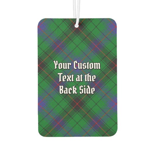 クランダビッドソンクレストオーバータータンチェック カーエアーフレッシュナー (裏面)