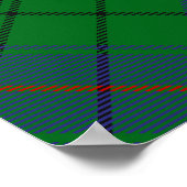 クランダビッドソンクレストオーバータータンチェック ポスター (角)