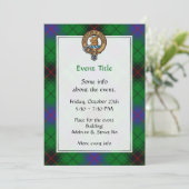 クランダビッドソンクレストオーバータータンチェック 招待状 (スタンド正面)