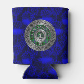 クランダビッドソンクレスト&タータンチェックノット 缶クーラー (裏面)