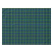 クランダンダスブライトブルー&グリーンスコットランドタータンチェック テーブルクロス (正面(横))