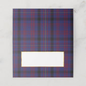 クランダンドナル結婚ドの折り畳み座席表 プレイスカード (外部開封)