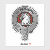 クランダンバークレスト&タータンチェック シール (シート)