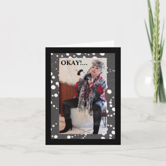 クランチまたはカップケーキ カード (正面)