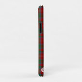 クランチスホルムクレストバッジ&タータンチェック Case-Mate iPhoneケース (裏面/右)