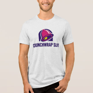 クランチラップがおもしろい - 笑えるタコス好きのユーモア トライブレンドTシャツ