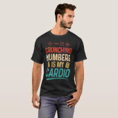 クランチング番号は私の心臓会計士である Tシャツ (正面フル)