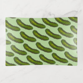 クランチーグリーンコーシェードリル漬けチップグルメ トリンケットトレー