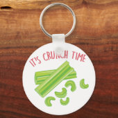 クランチ時間 キーホルダー (正面)