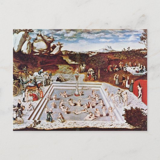 クランチ・デ・ラ・ルーカスの青春の泉最高の() ポストカード (正面)