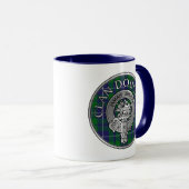 クランドグラスクレスト&タータンチェックマグ マグカップ (正面右)